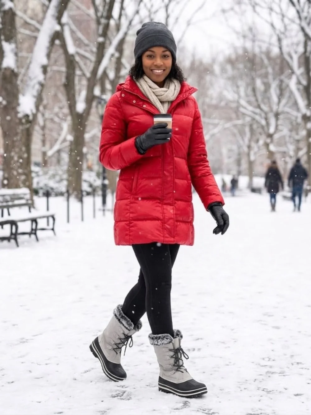 KHOMBU All Weather Tech Boots